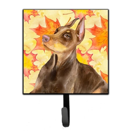 Carolines Treasures Doberman Pinscher Fall Leash or Key Holder BB9970SH4